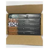 Lot of 5 Nespresso Pods 10-count, assorted