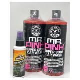 Lot of Car Cleaning Supplies, Includes New Armor