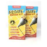 2 pack grout repair kit fast drying water