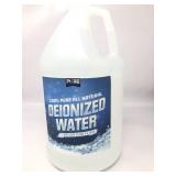 100% pure all natural deionized water 1 gallon by