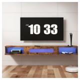 New Bixiaomei Floating TV Stand with LED Lights,