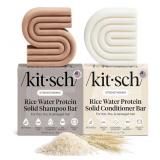 Kitsch Rice Water Protein Solid Shampoo and