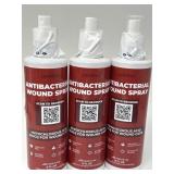 Lot of 3, Antimicrobial Wound Therapy,