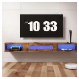 New Bixiaomei Floating TV Stand with LED Lights,