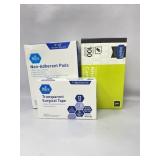 NEW sealed MED Pride Paper Surgical Tape 1" x 10