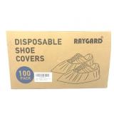 Ray guard premium disposable shoe covers 100 pack