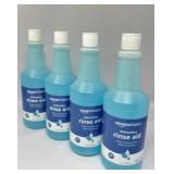 New Lot of 4 Amazon Basics Dishwasher Rinse Aid