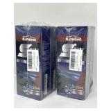 New Lot of 2, 2-Pack Spray Coating