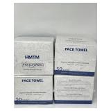 New Lot of 4, Disposable Face Towels, Viscose