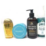 Argan oil for all hair types,maree exfoliating