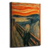 New The Scream Wall Art 24x36 Large Painting