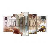New YAYNICE Abstract Love Wall Art 5 Piece