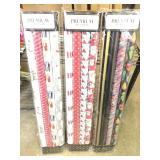 3 pack holiday premium gift wrap 4 rolls of gift
