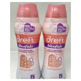 New Lot of 2, Dreft Blissfuls in-Wash Scent