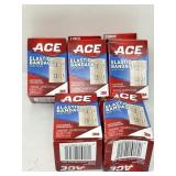 New Lot of 5, ACE 3 Inch Elastic Bandage with