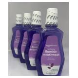 New Lot of 4 Amazon Basics Anticavity Fluoride
