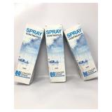 3 pack spray continuous 80% longer spray than