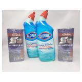 New Clorox Clinging Bleach Gel ( 2 ) & 2pk ( 2)