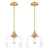 New 2 Pack 1 Light Hanging Indoor Kitchen Island