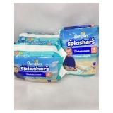 Pampers Swim Diapers - Splashers - Size 4, 18