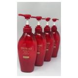 Lot of 4 Shiseido Tsubaki Premium Shampoo 450ML,
