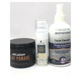 Arcadian clay pomade high hold matte finish,hair