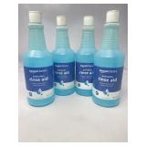 NEW LOT OF 4 . Amazon Basics Dishwasher Rinse Aid