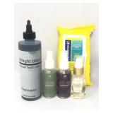 Midnight black airbrush food color by chef