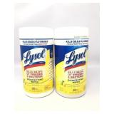2 pack Lysol kills 99.9% viruses and bacteria