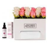 New HOME & BLOSSOM CO Farmhouse Tissue Box,