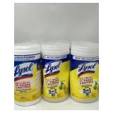 New Lot of 6, Lysol Disinfectant Wipes,