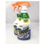 2 pack shout advanced gel laundry stain remover