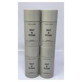 4pc Salt & Stone sandal vetiver deodorant 2.6oz,