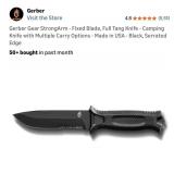 New! Gerber Gear StrongArm - Fixed Blade, Full
