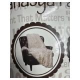 New Chanasya Premium Embossed Faux Fur Throw