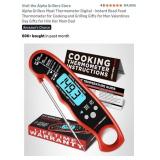 New Alpha Grillers Meat Thermometer Digital -