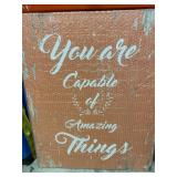New you are capable of great things inspirational