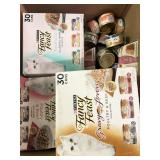 100 cans Fancy Feast Variety lot of canned cat