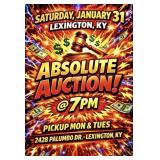 Auction pick-up dates and times