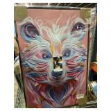New Clouclamb bear unique art 16x24.