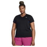 New 2XL Under Armour Womens Tech Short Sleeve V