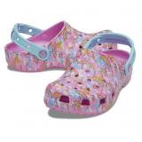 New M10/W11 Crocs Unisex Adult Classic Lisa Frank