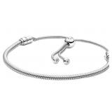 New PANDORA Moments Snake Chain Slider Bracelet -