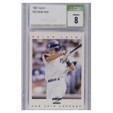 VINTAGE GRADED 1997 SCORE SC #35 DEREK JETER NEW