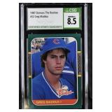 Vintage Graded Greg Maddux 1987 Donruss The