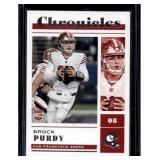 2022 Chronicles Brock Purdy Rookie #41 49ers RC
