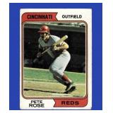 Vintage Pete Rose  1974 Topps Set-Break #300