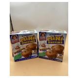 Lot of 2 Little Debbie Blueberry Mini Muffins, 5