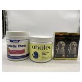 New Lot of Dog Health Items