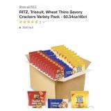 RITZ, Triscuit, Wheat Thins Savory Crackers